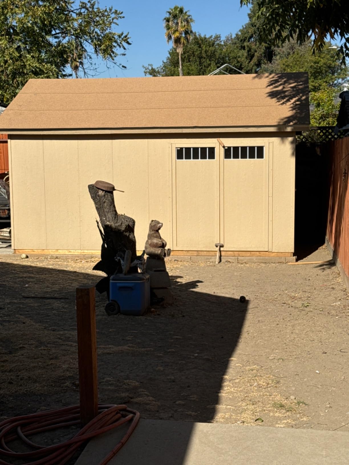 Handy Home Products Scarsdale 12x16 Do-it-Yourself Wooden Storage Shed with Floor Kit customer photo 1