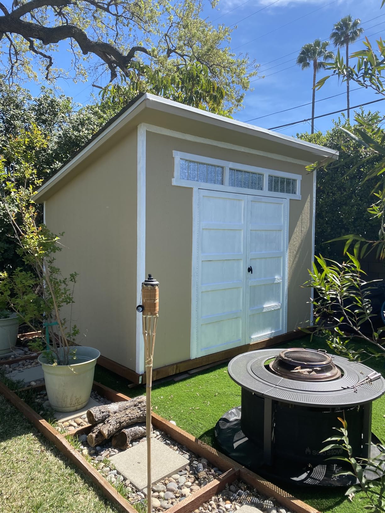 Handy Home Products Olympia 10x7.5 Wood Storage Shed with Floor Kit customer photo 2