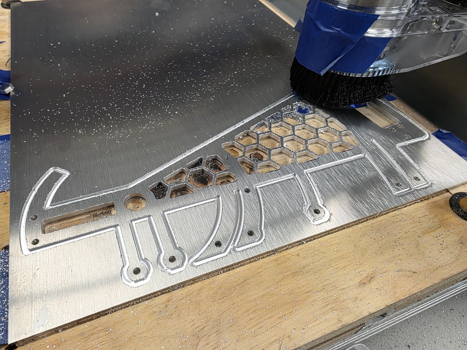 Genmitsu CNC Router Machine PROVerXL 4030 V2, NEMA 23 Closed-Loop Stepper Motor, 3 Axis Milling Machine with 400W Spindle, Fast Speed for Wood Metal Acrylic PCB MDF, Working Area 400 x 300 x 110mm customer photo 2