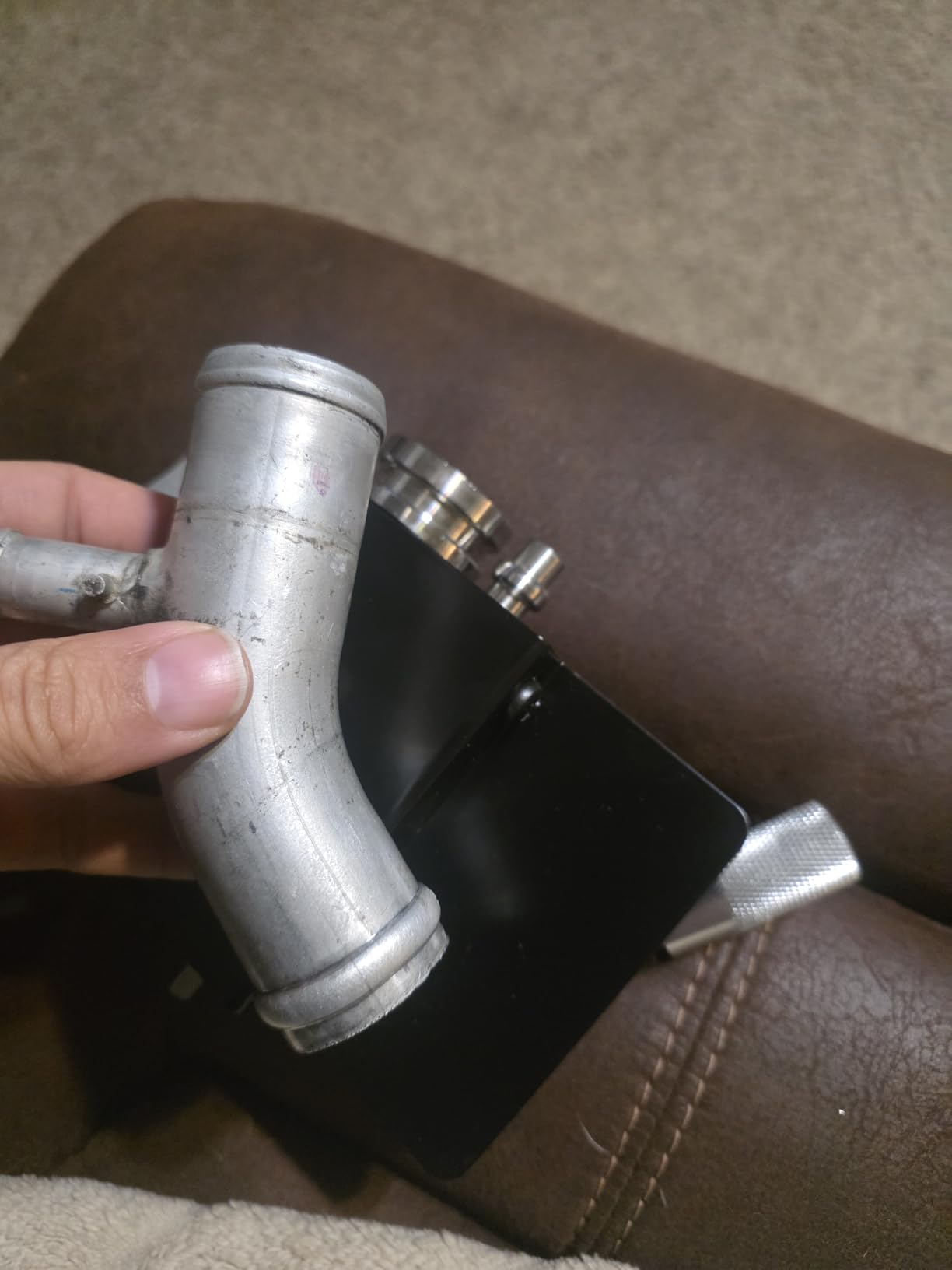 Bead Roller Tool Fits 5/8 Inch and Larger Tubing Beader Tool Intake and Intercooler Piping Aluminum customer photo 5