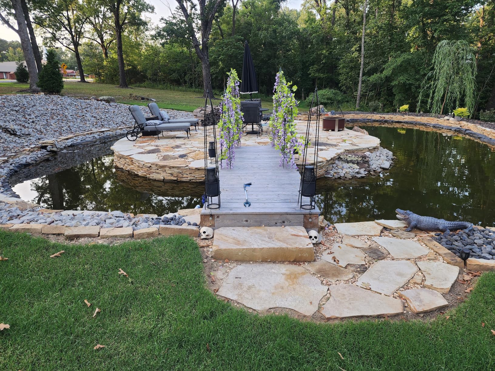 Pond Aerator|Septic Tank Air Pump| Premium Koi Fish Pond Aeration System| Applicable Depth 0-8 feet| 1.91CFM 4.35PSI 25W| Includes Two 20ft Rubber Airlines and Diffusers customer photo 2