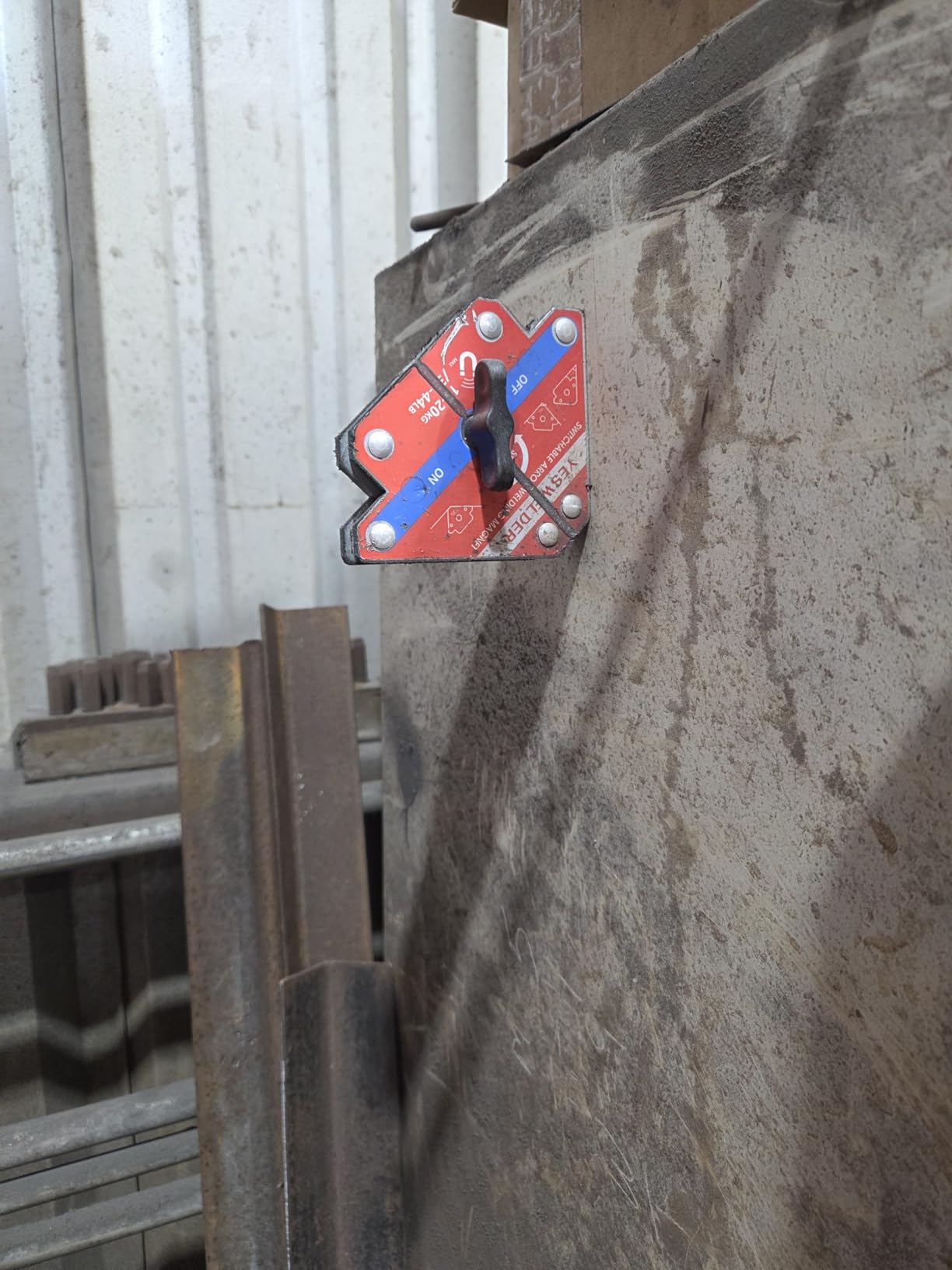 YESWELDER Switchable Arrow Welding Magnet 2 Pieces 66-110LBs On/Off Switch Arrow Magnetic Welding Holder customer photo 1
