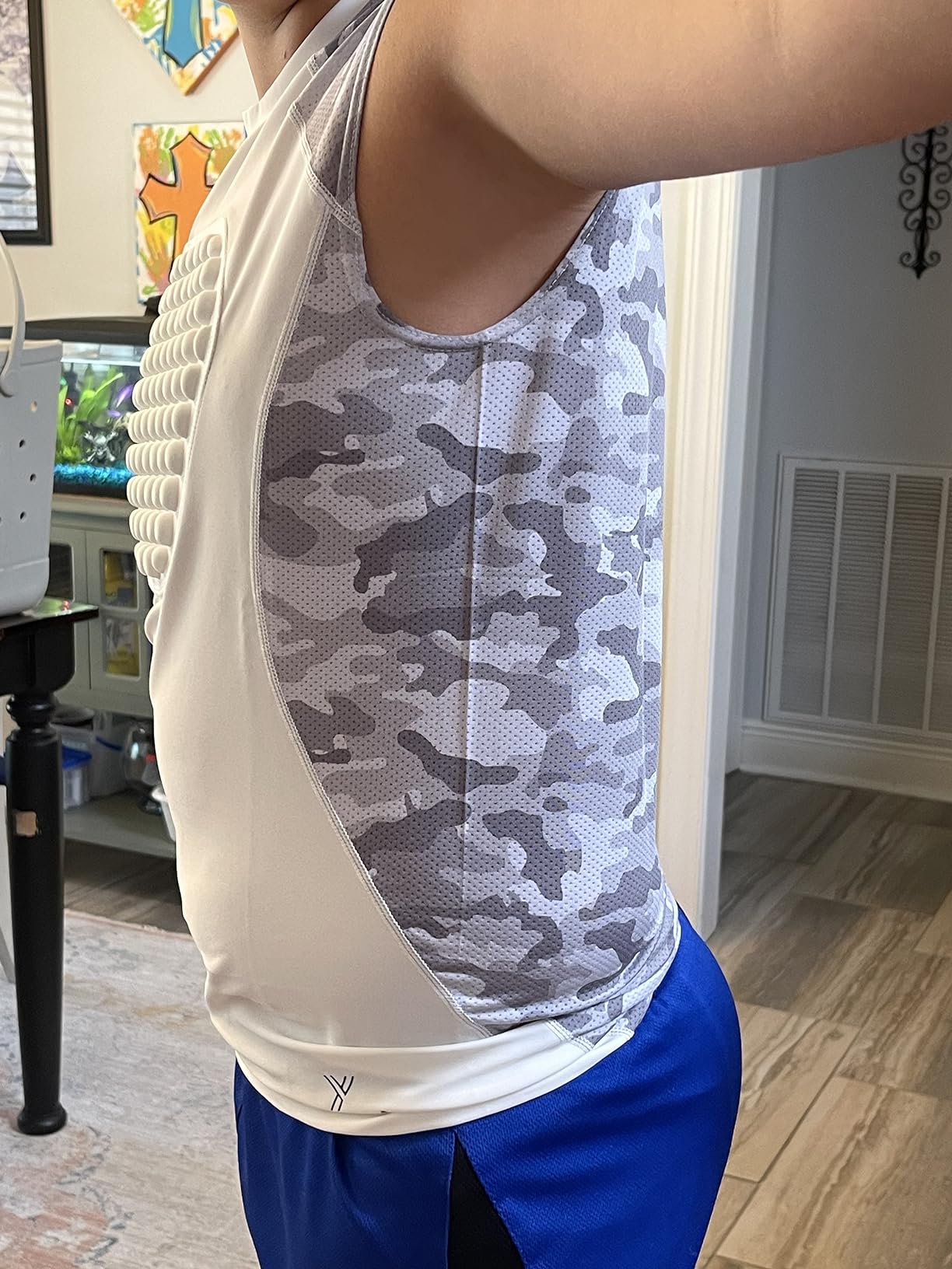 Youper Adult Padded Chest Protector Shirt, Heart-Guard/Sternum Protection for Baseball, Football, Lacrosse & Goalies customer photo 2