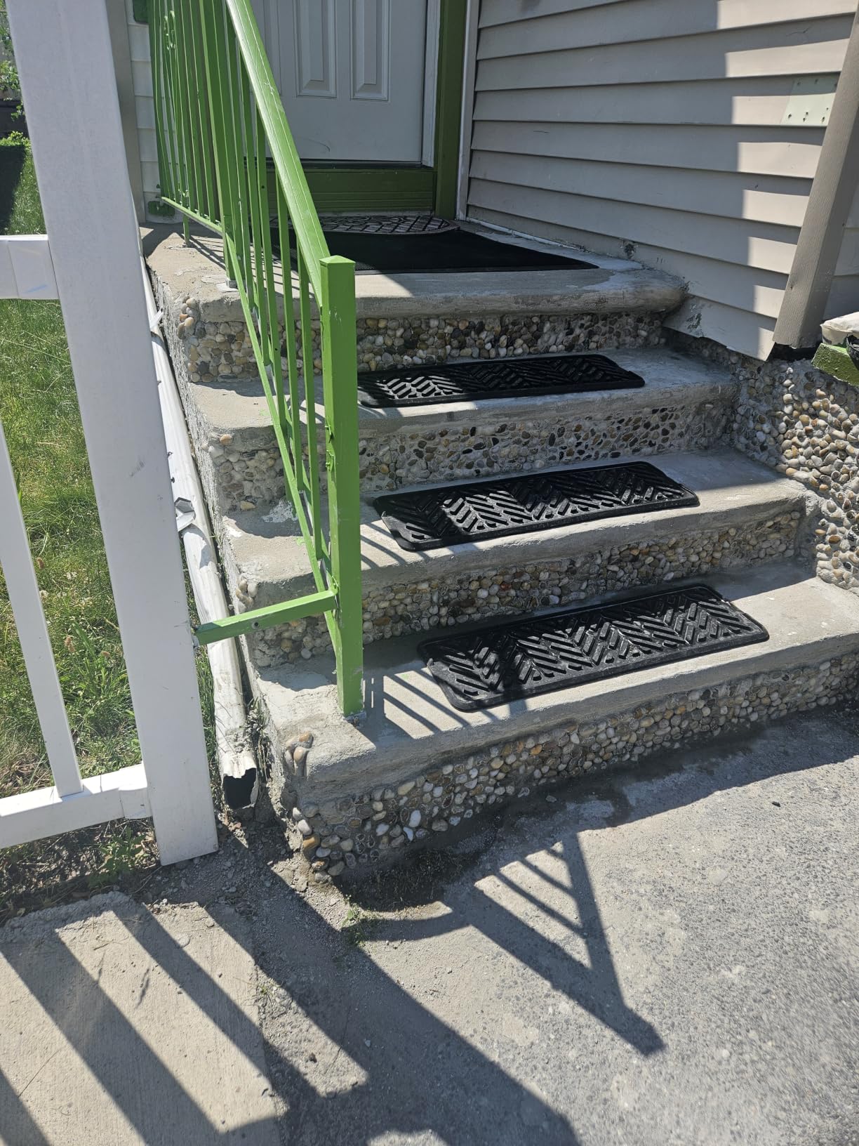 6 Pcs River Rock Stepping Stones, 16