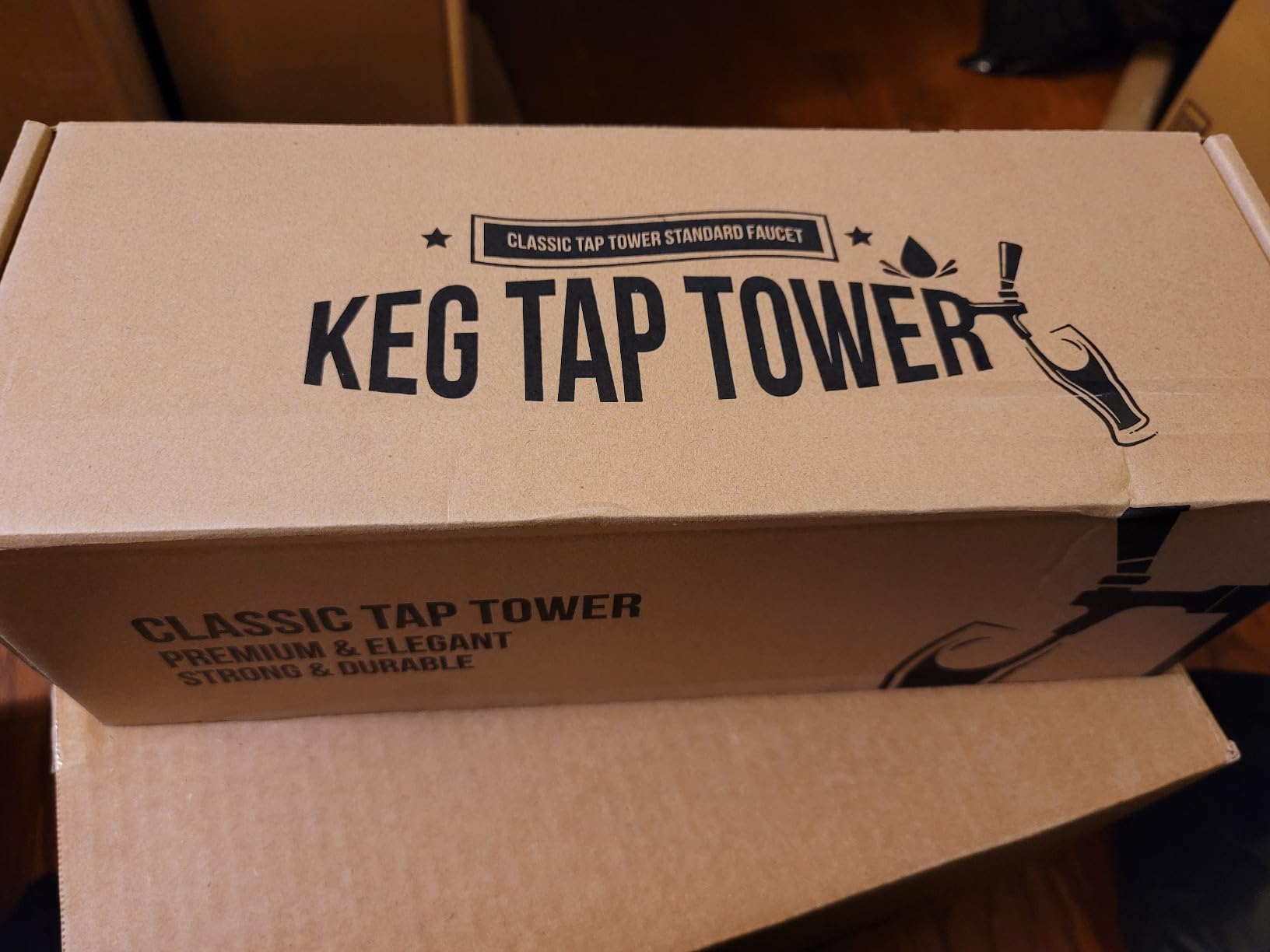 Single Beer tap Tower with 1/4