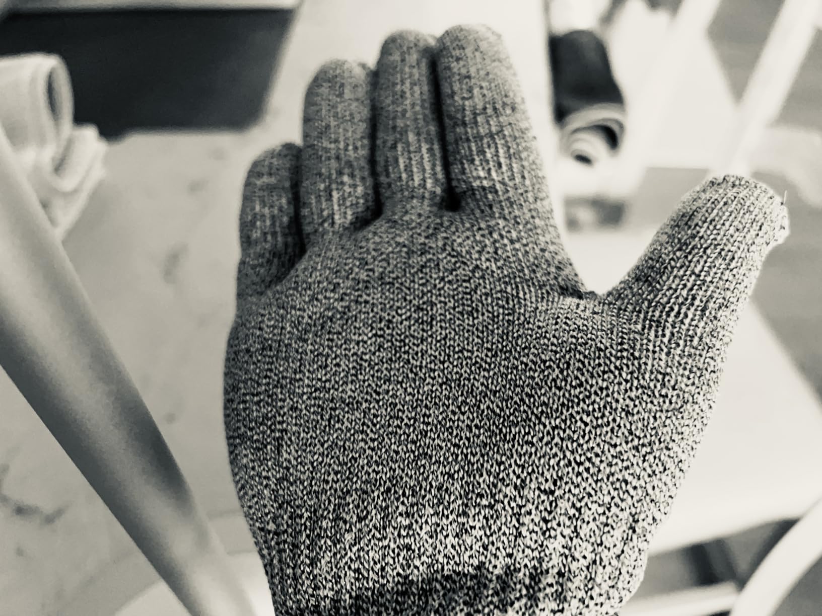 Schwer SlicePro ANSI Cut Resistant Gloves, Food Grade Cutting Glove for Kitchen Food Prep, Mandoline Gloves for Meat Cutting, Oyster Shucking, Fish Fillet Processing, PR1501-G, L | Non PFAS, No Glass Fiber customer photo 2