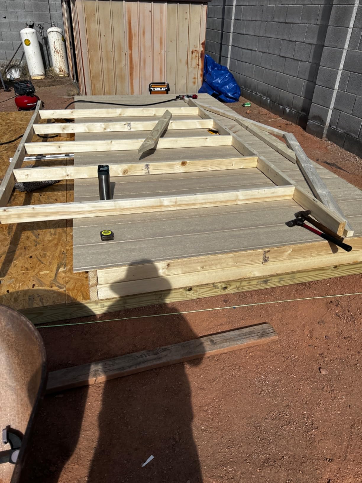 Little Cottage Co. 10x18 Value Gable Shed with Floor, Outdoor Wood Storage Do-It-Yourself Precut Kit customer photo 1