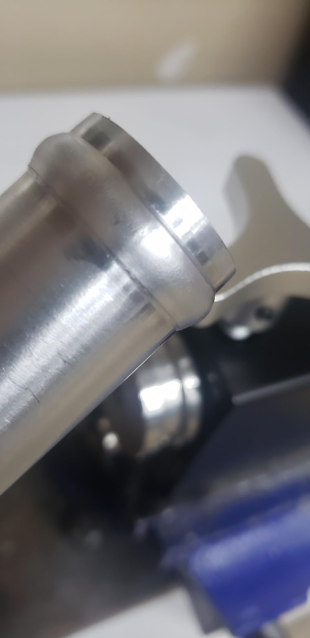 Tubing Beader Roller Tool 5/8 in for Intake Intercooler Pipe | 0.050 In wall | aluminum steel stainless tubing | vise-mounted manual crank customer photo 2