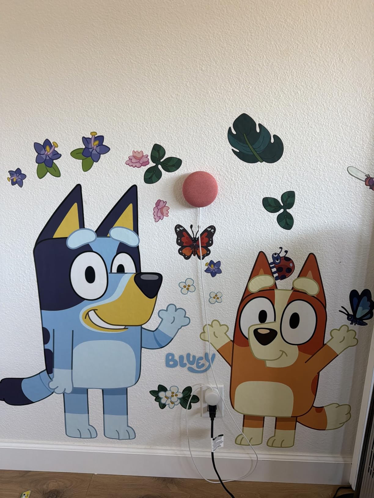 RoomMates Bluey Family and Friends Peel and Stick Wall Decals, RMK5457SCS customer photo 2