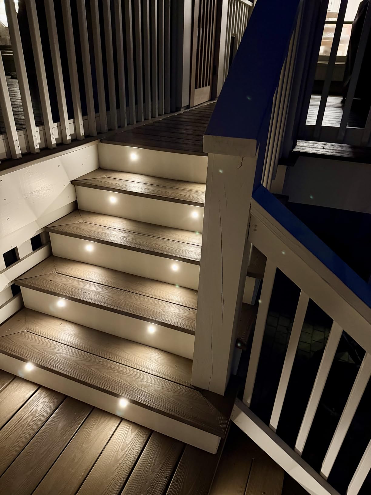 Dimmable LED Deck Lights With Timer and Photocell Sensor, 20 Pack Recessed Light Kits, IP67 Waterproof Outdoor Smart Lighting customer photo 2