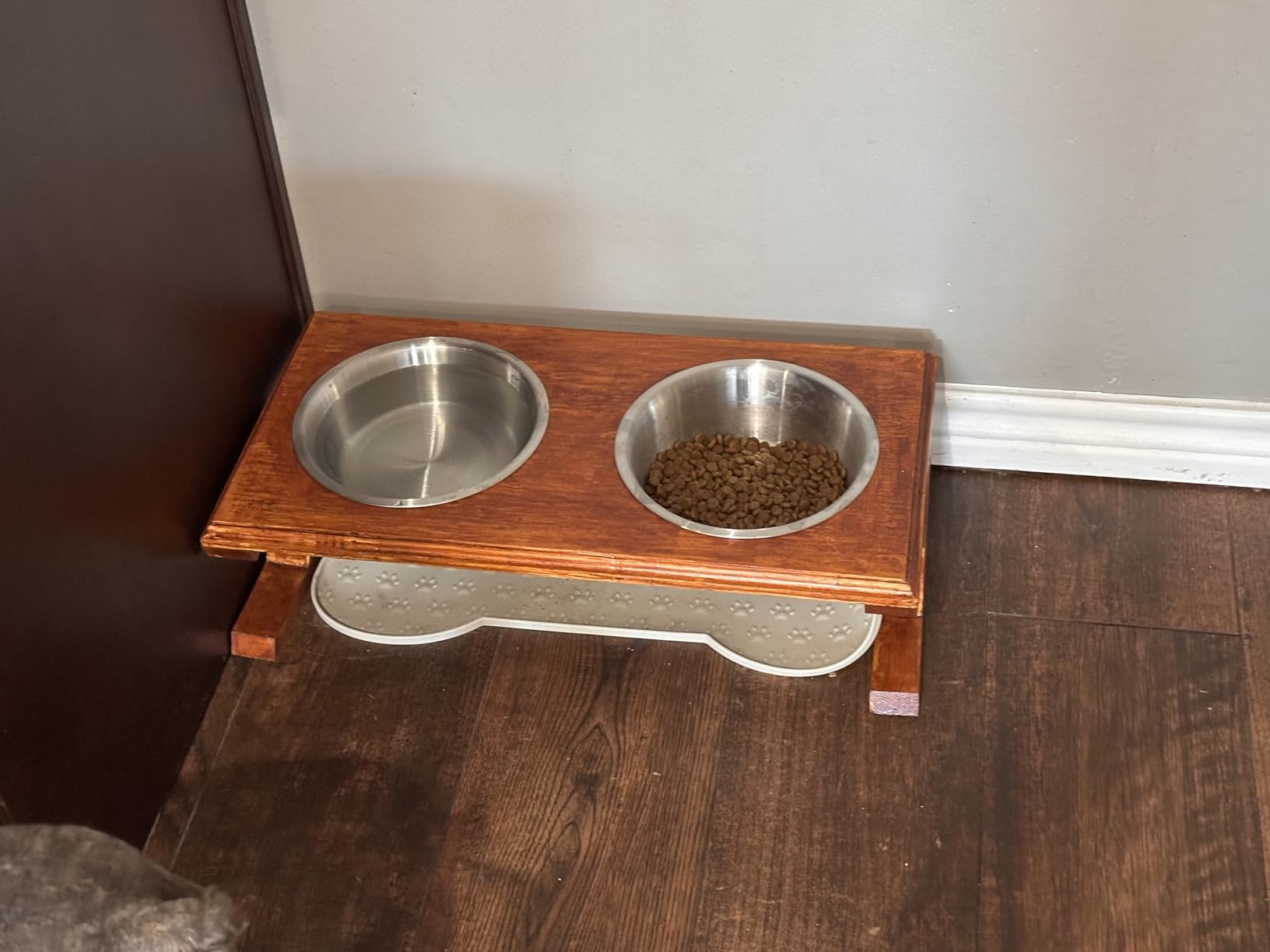 Wood Stain, 16 Oz Water Based Wood Stain and Sealer in One - No Priming, No Top Coat Required, Fast Drying|Low Odor|Non-Toxic, Perfect for Indoor and Outdoor Furniture (Teak with Tools) customer photo 1