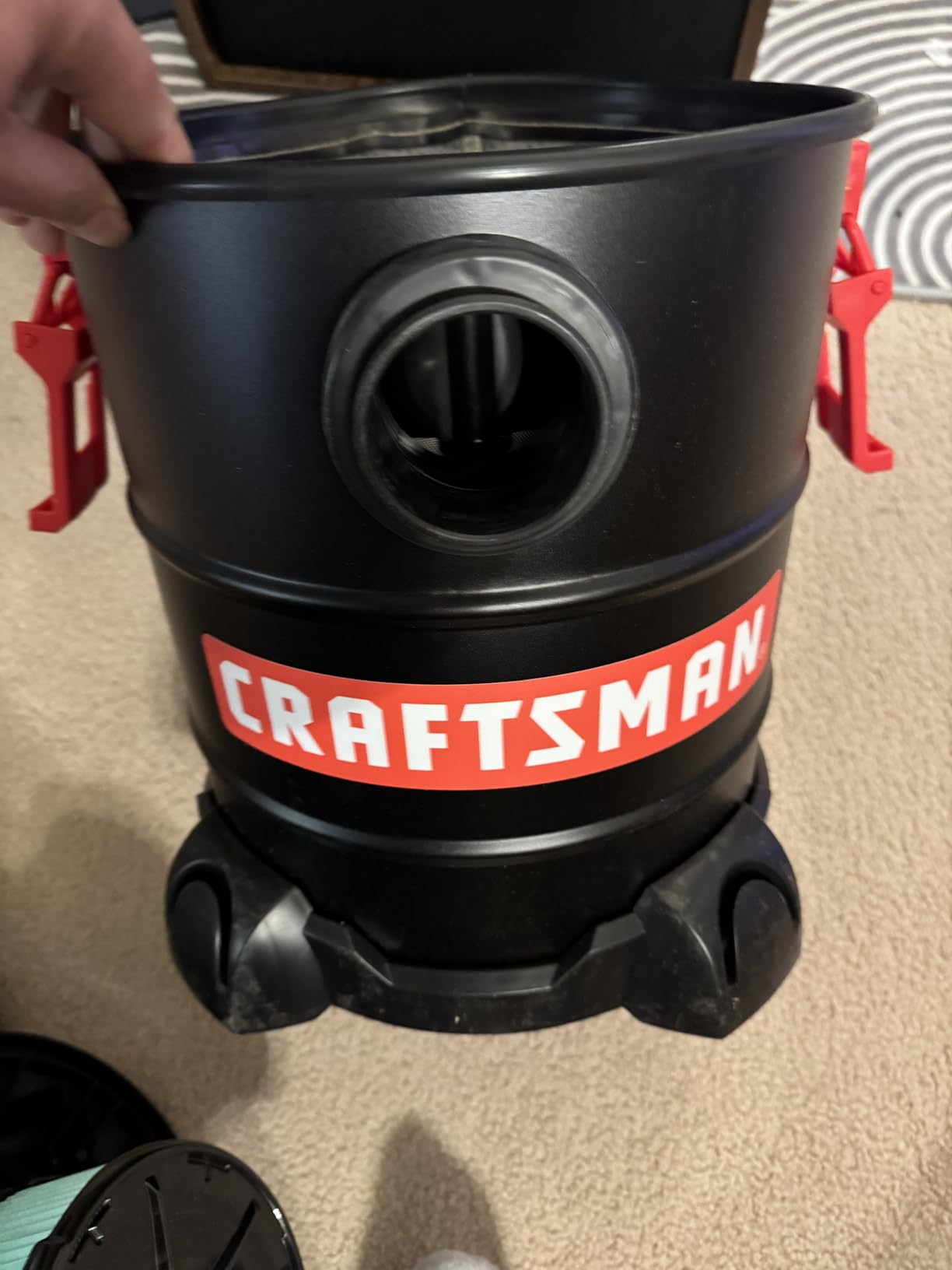 CRAFTSMAN CMXEVBE17050 5 Gallon 7.8 Amp Ash and Grilling Vacuum | Portable Dry Only Shop Vacuum with Drum Filter, Cartridge Filter, Hose and Attachments for Cool/Dry Ash Cleaning customer photo 2