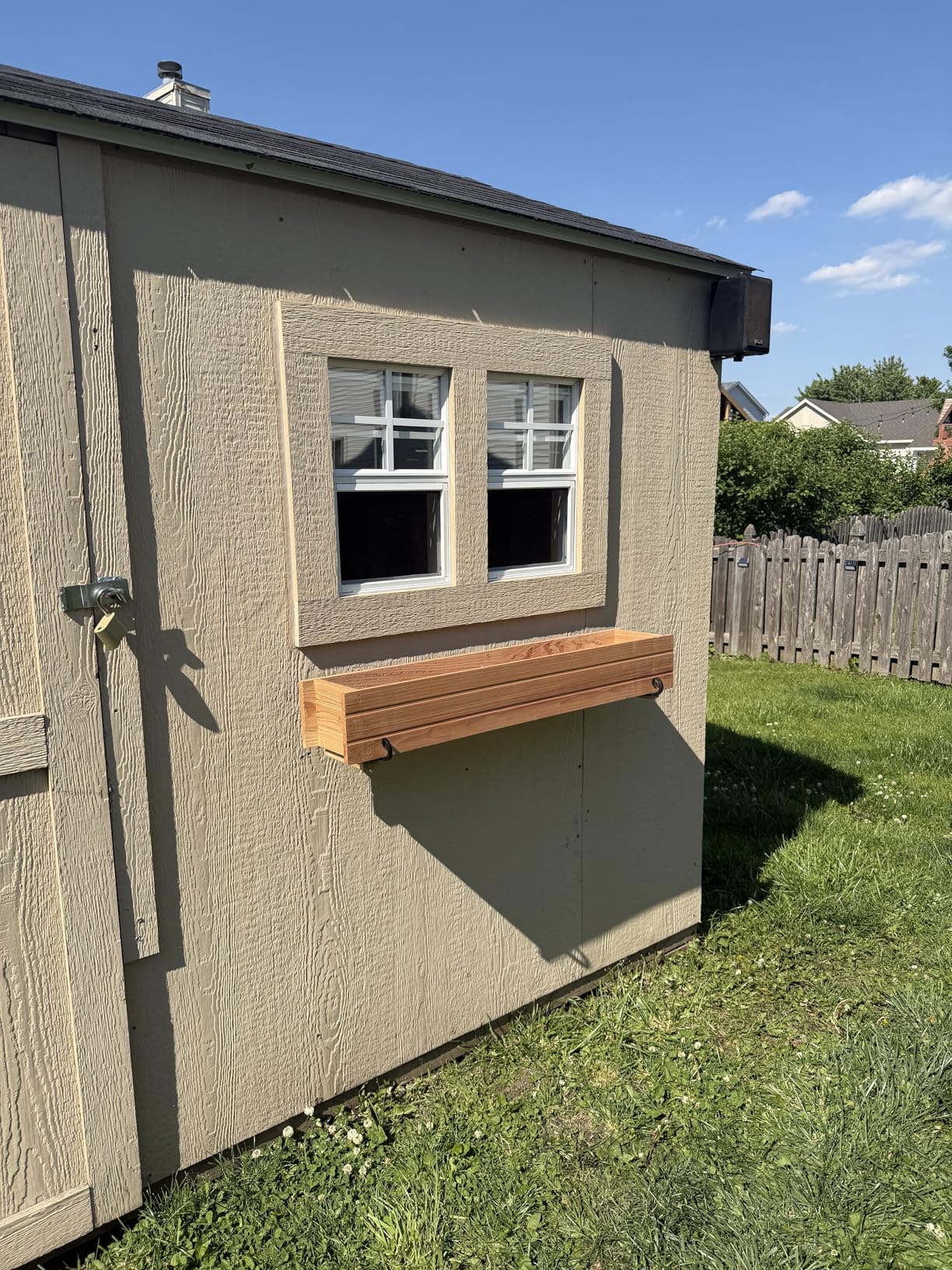 2 Pack Shed Windows, Chicken Coop Windows, 24