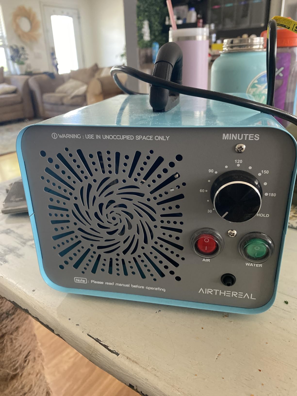 Airthereal MA25L Water Ozone Generator - Dual-Mode Ozone Machine for Water and Air Purification, 40,000mg/h High Capacity Ozone Machine for Odor Removal - Covers up to 4000 sq. ft. customer photo 2