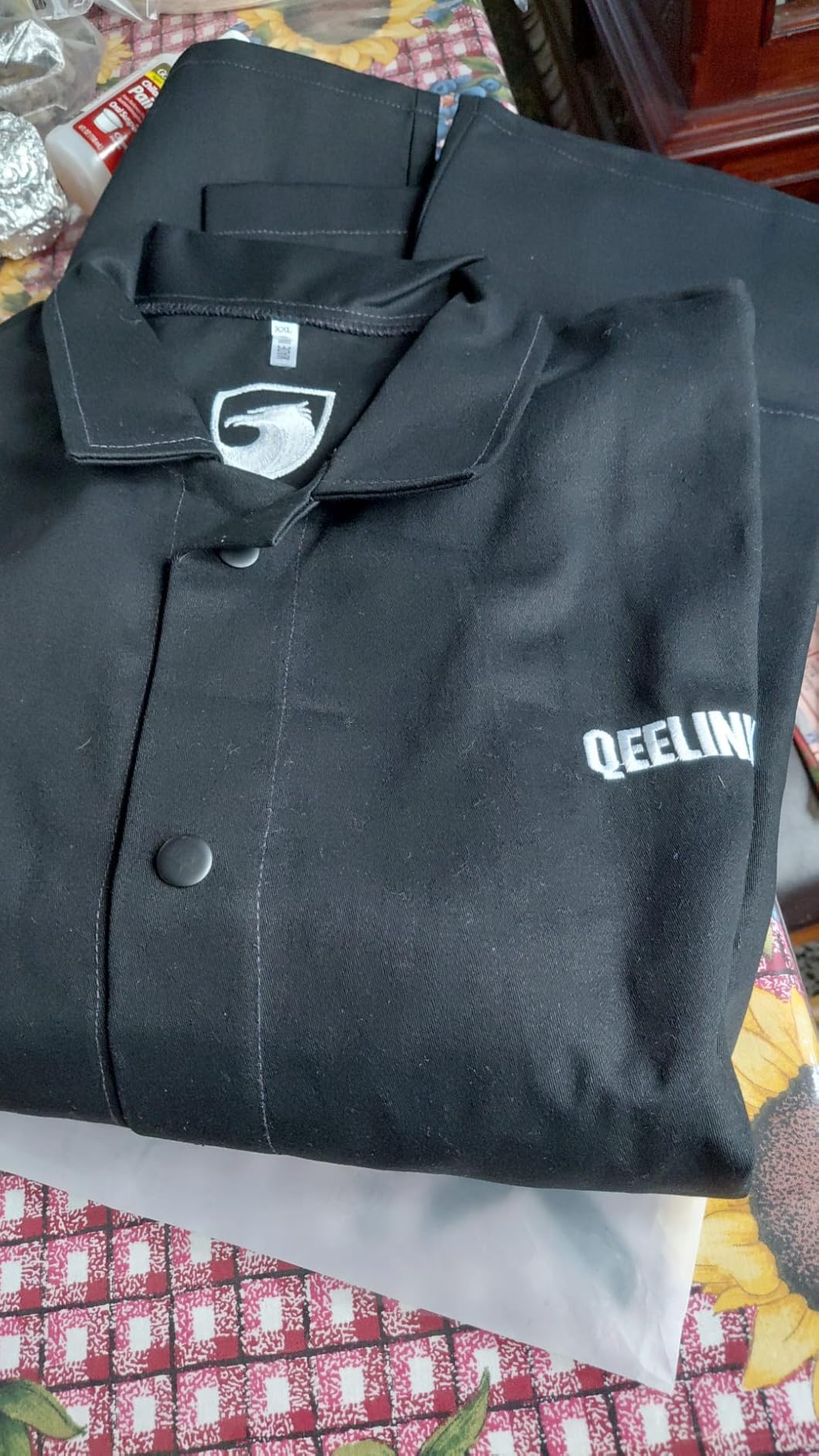 Welding Jacket - Premium Flame Resistant (FR) Cotton Welding Clothes - Light Weight Welder Coat for Men & Women customer photo 1