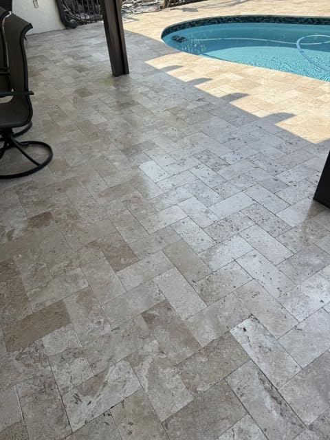McKinnon Concrete & Paver Sealer 5 Gallon, Semi-Gloss Wet Look Sealer | Penetrating sealer for brick, natural stone, patios & pool decks. UV resistant, indoor/outdoor, Made in USA customer photo 1