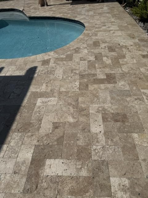 McKinnon Concrete & Paver Sealer 5 Gallon, Semi-Gloss Wet Look Sealer | Penetrating sealer for brick, natural stone, patios & pool decks. UV resistant, indoor/outdoor, Made in USA customer photo 2