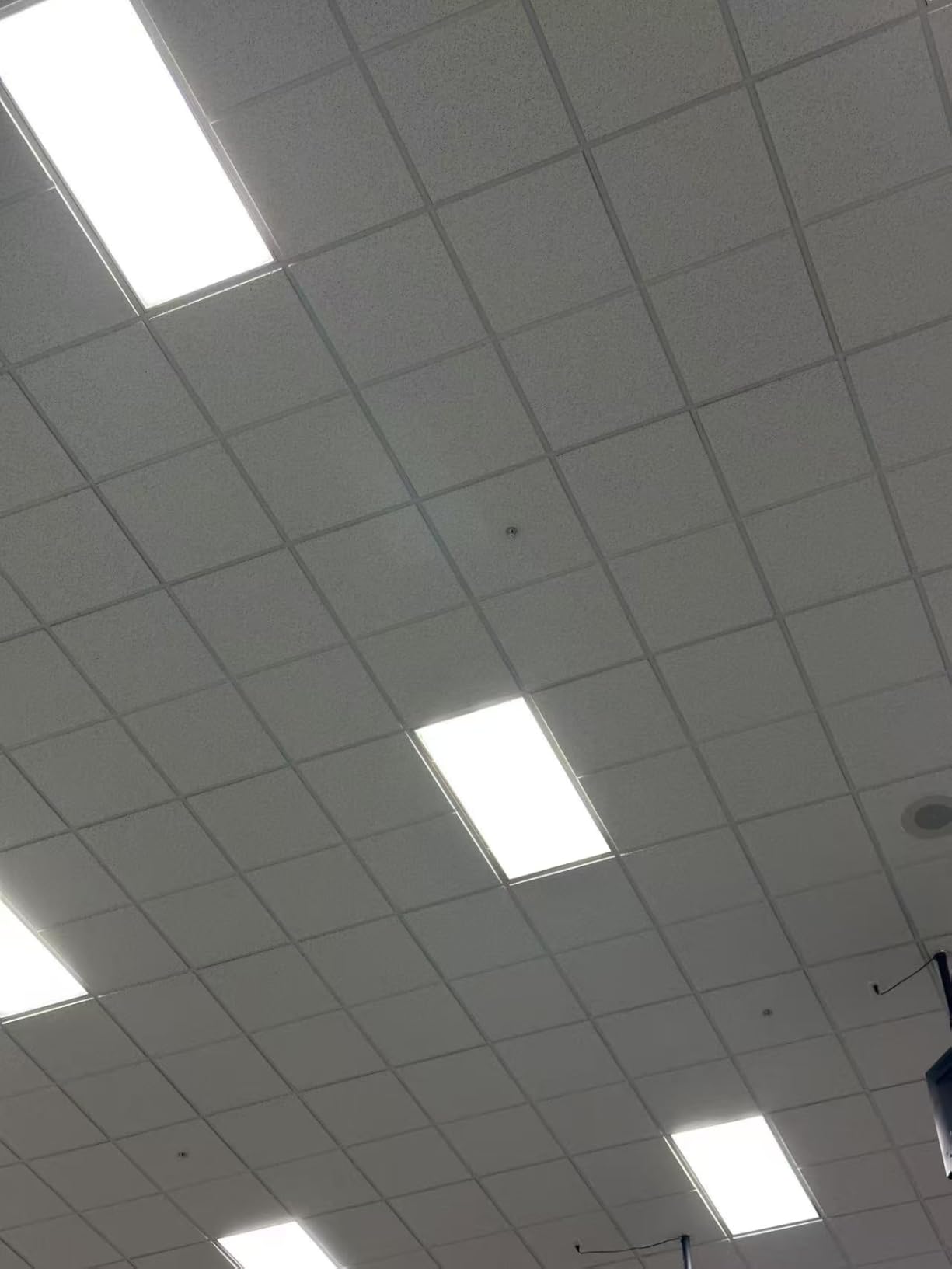 2x4 LED Flat Panel Light LED Drop Ceiling Light Fixture, 5 CCT 3000K-6500K Adjustable & 5 Wattage Selectable Recessed Back-Lit Fixture for Office, ETL Listed (4Pack 2x4) customer photo 2