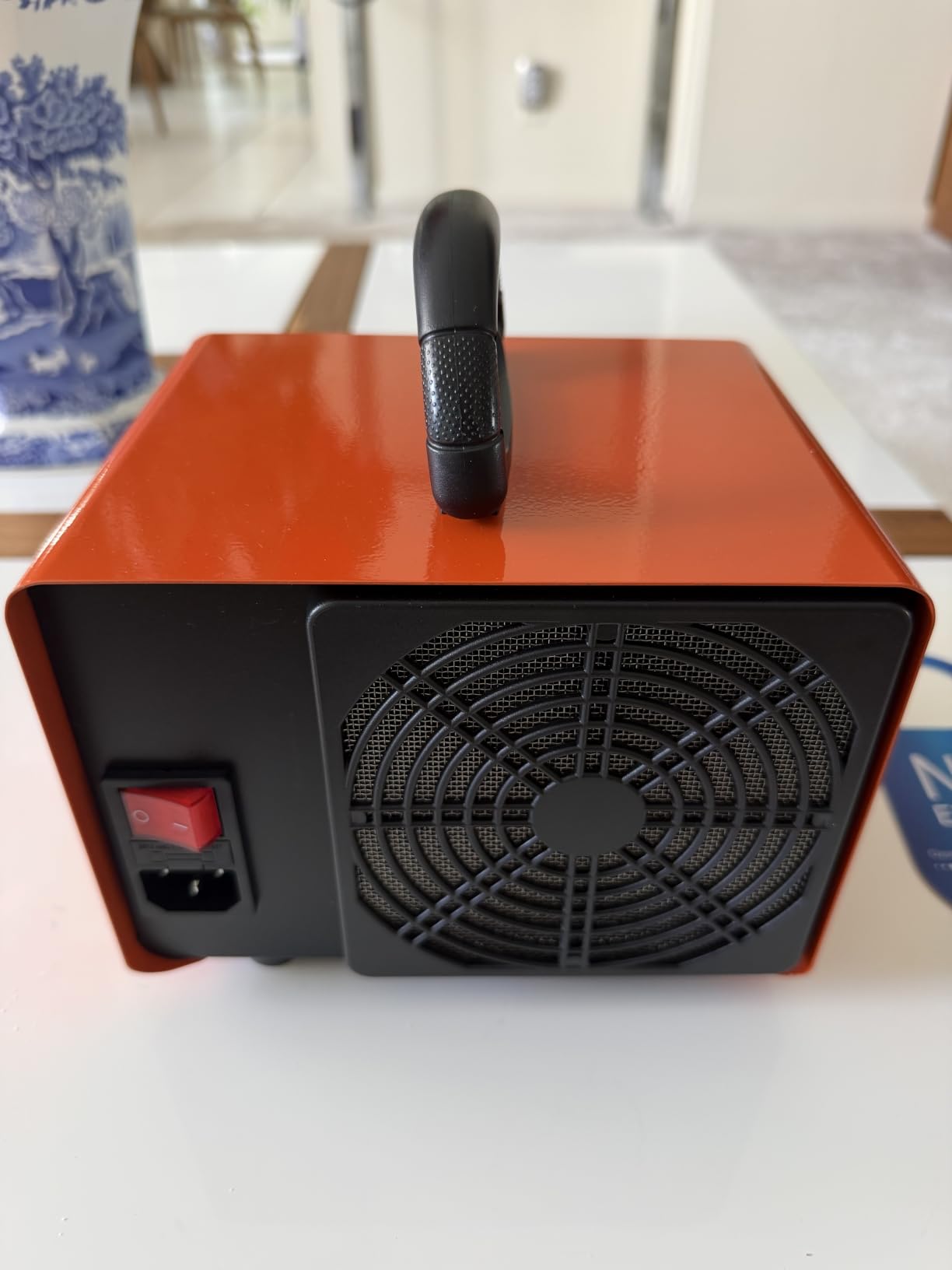 HHGM 198,000mg/h Dual-Fan Ozone Machine Generator High Capacity Ozone Odor Eliminator Odor Removal Air Purifier Ionizer & Deodorizer for Car, Home, Smoke, Pets, Industrial, Basement, Commercial customer photo 2
