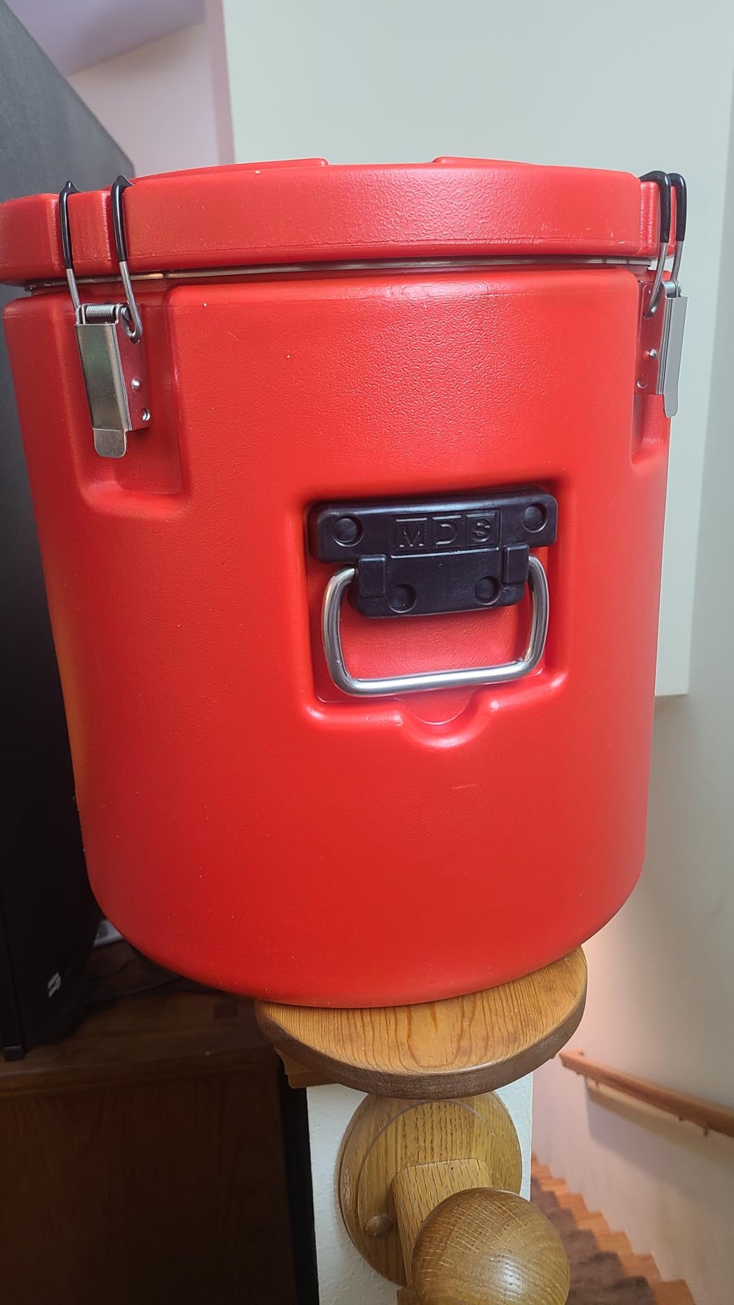 8 Gal Insulated Beverage Dispenser, Commercial Cold & Hot Drink Dispenser with 304 Stainless Steel Interior and Spout, Portable Water Jug for Camping, Party, Commercial Catering customer photo 1