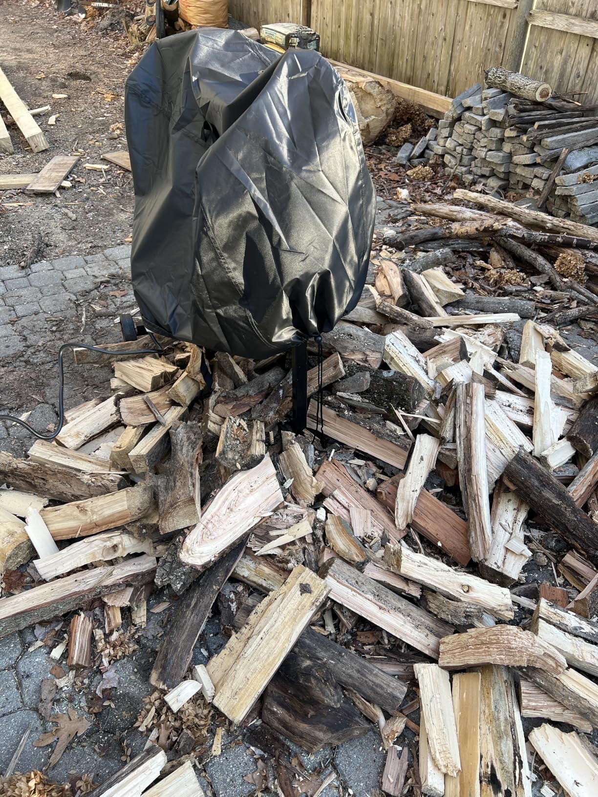 BILT HARD 6.5 Ton Electric Log Splitter with Stand customer photo 2