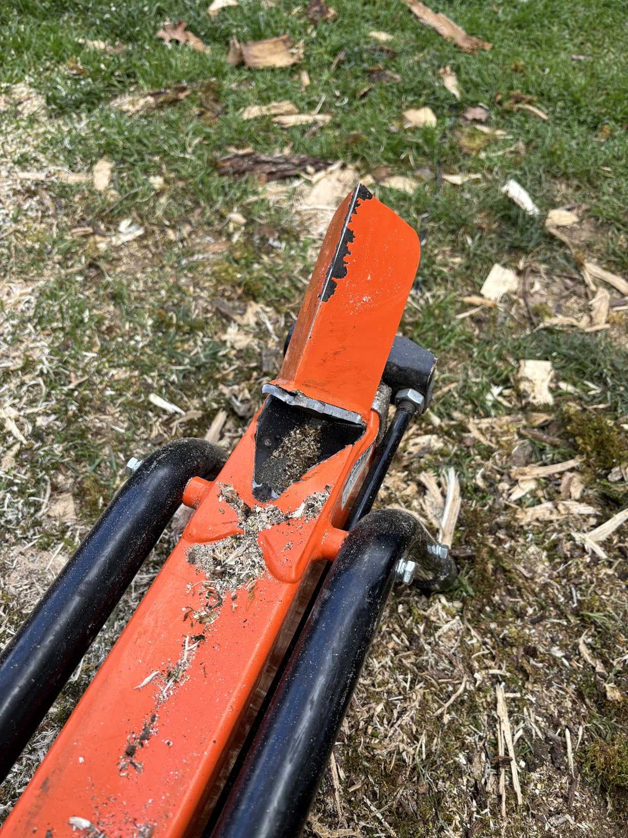 VEVOR Electric Log Splitter, 6.5 Tons Electric Wood Splitter, 1500W 15 Amp Motor, Portable with Wheels customer photo 2