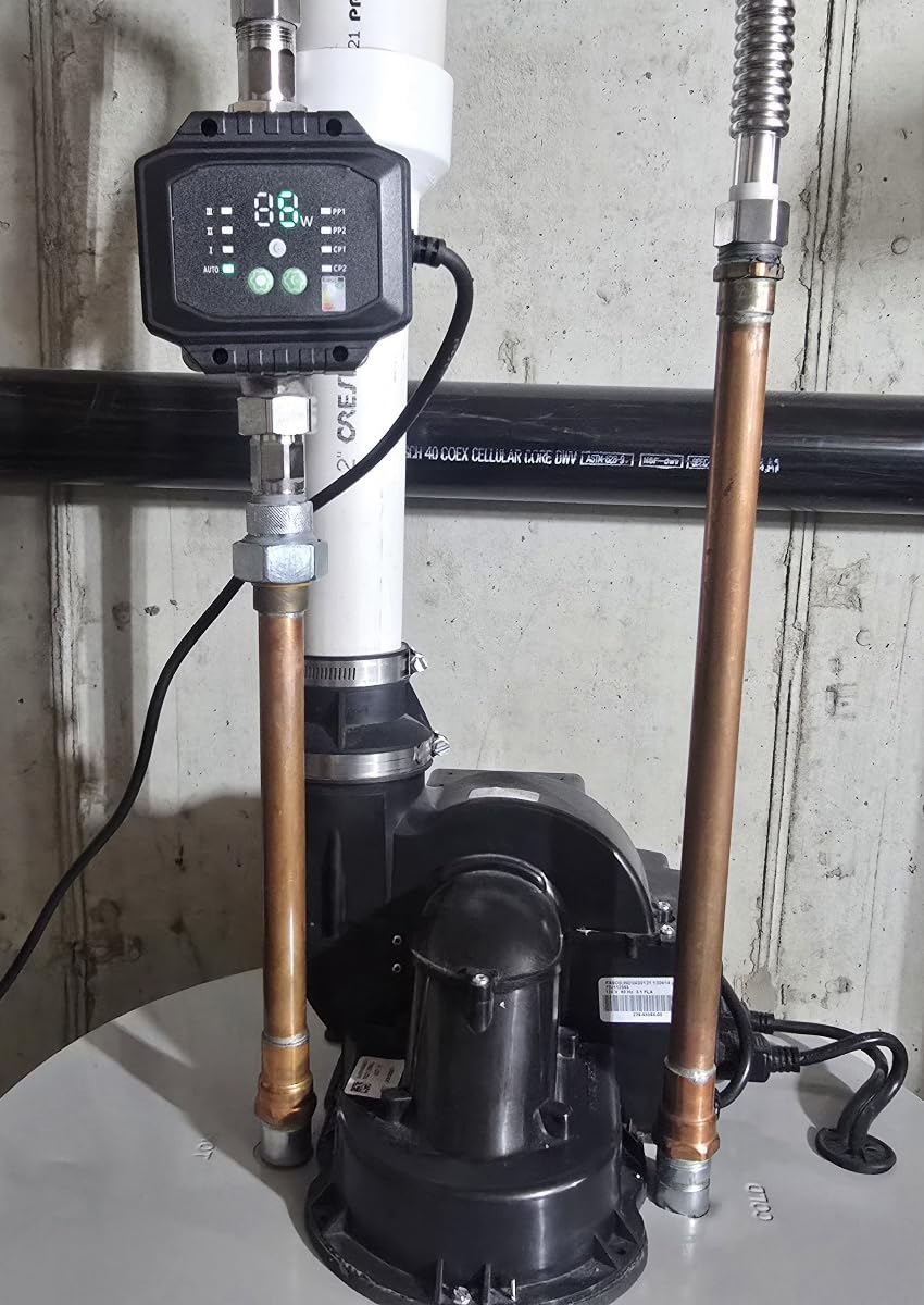 AIDPATH Smart Hot Water Circulation Pump 45Watts Variable Speed customer photo 1