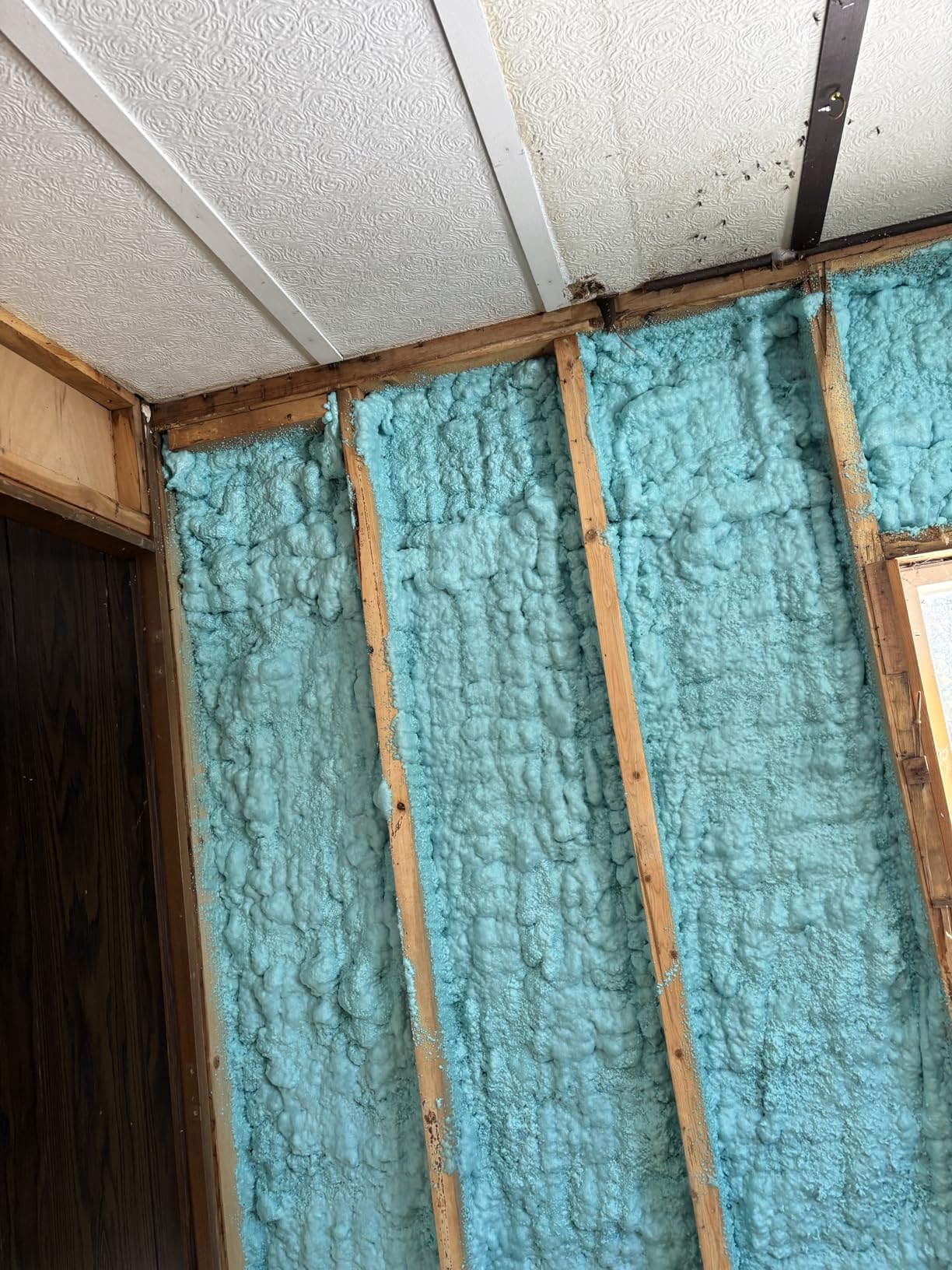 QuickCoat Closed Cell Spray Foam Insulation Kit for Wall-36x32.8oz(930g) Covers 720 Board Ft-DIY Expanding Sealant Set, Insulates Heat&Sound, Fills Gaps&Cracks-36 Foam Cans, Cleaner, Gun&Safety Gear customer photo 2
