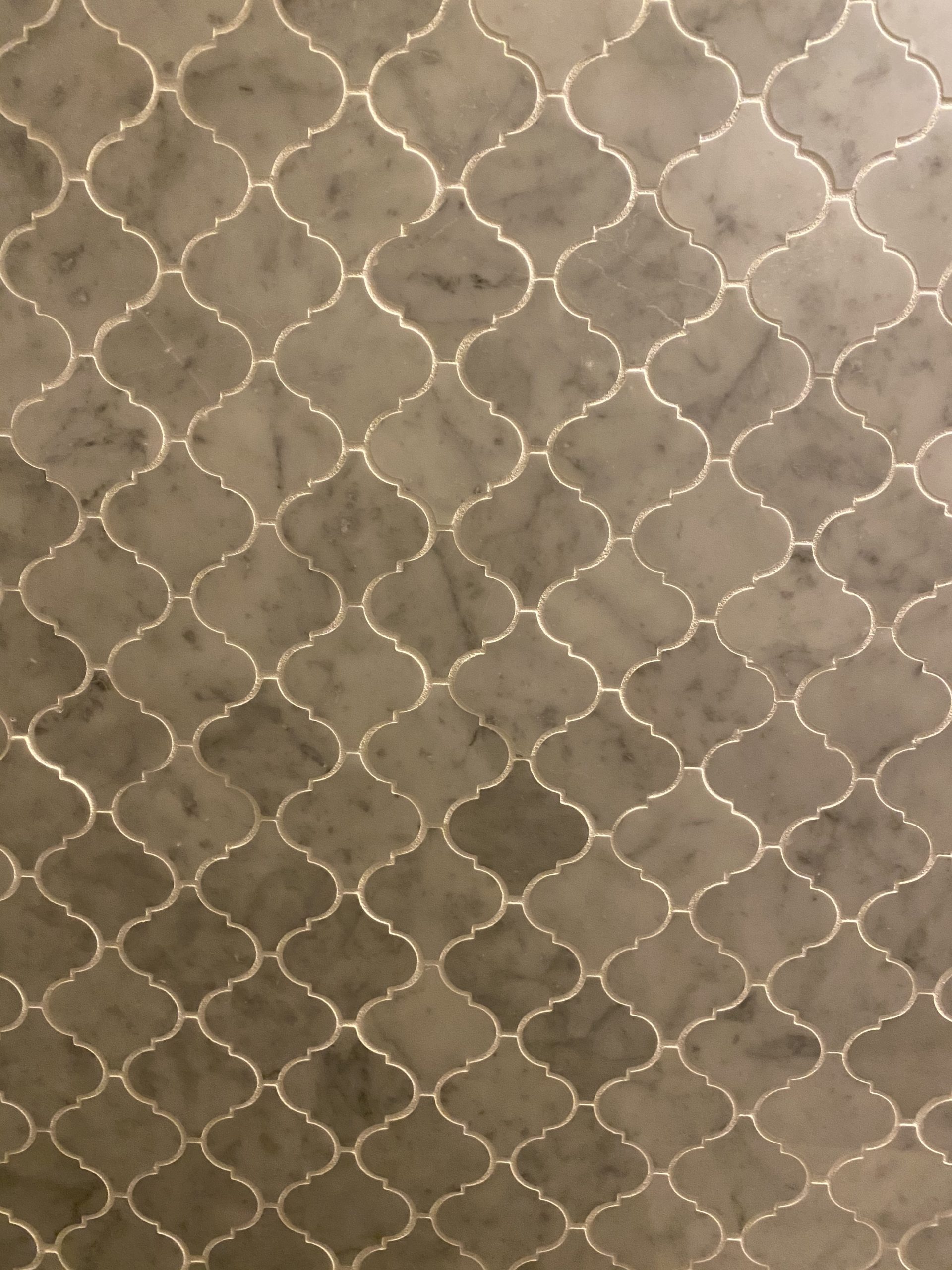 Natural Marble Mosaic Tile, 2x2 Inch Square, Honed, Pollen Thassos Marble Backsplash Tiles for Kitchen Bathroom Wall Floor, Pack of 5 Sheets customer photo 2
