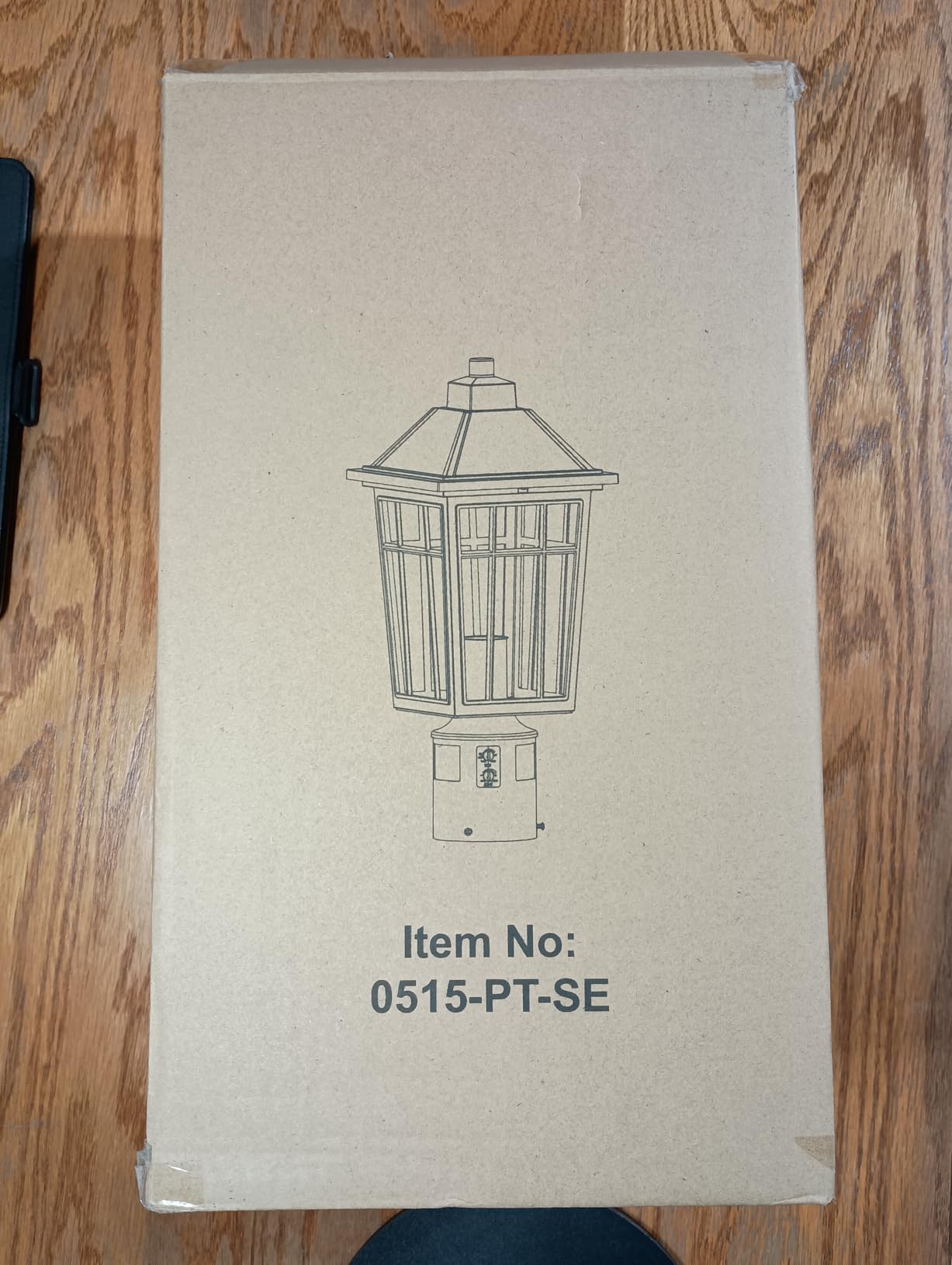YisURO 360° Motion Sensor Outdoor Post Light, Dusk to Dawn Hardwired Pole Lantern with 360° Detection, Waterproof Anti-Rust Aluminum Exterior Lamp for Garden, Yard, Driveway, Patio, Black, 1 Pack customer photo 2