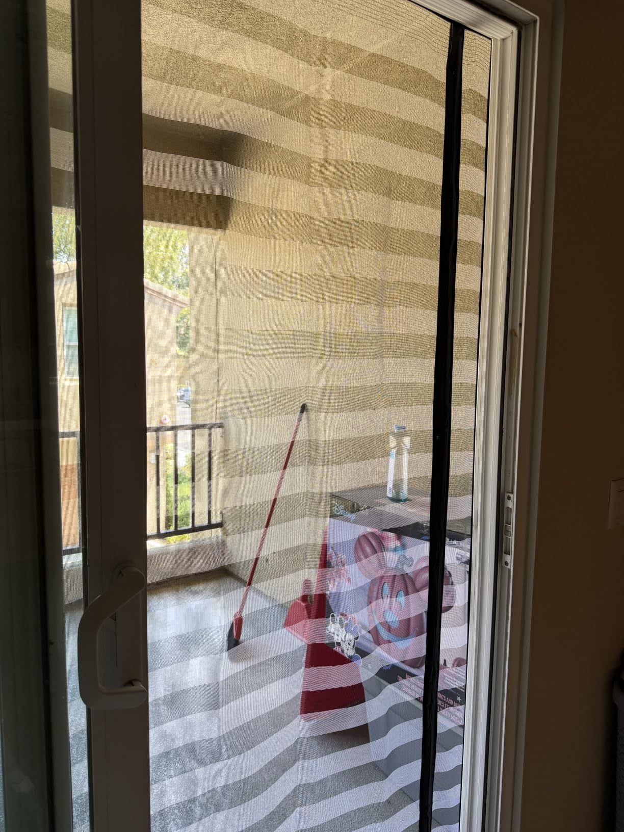 Augblinds DIY Aluminum Hinged Screen Door Frame Kit, White | Up to 39