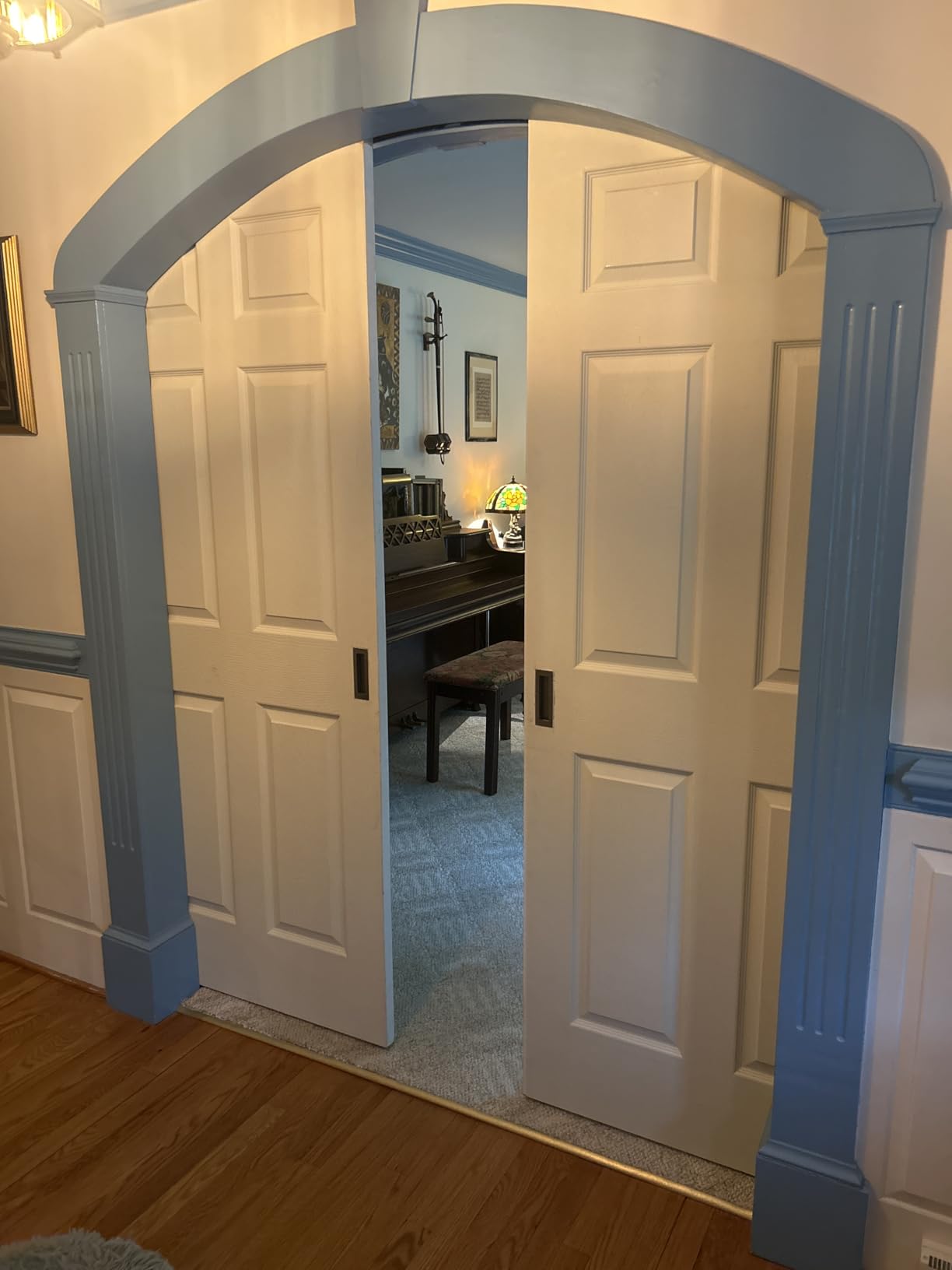 6FT/72in Sliding Pocket Door Track Kit - Aluminum(No Door) | Featuring Soft Close, Spring Rebound Function, Slide Smoothly Quietly customer photo 1