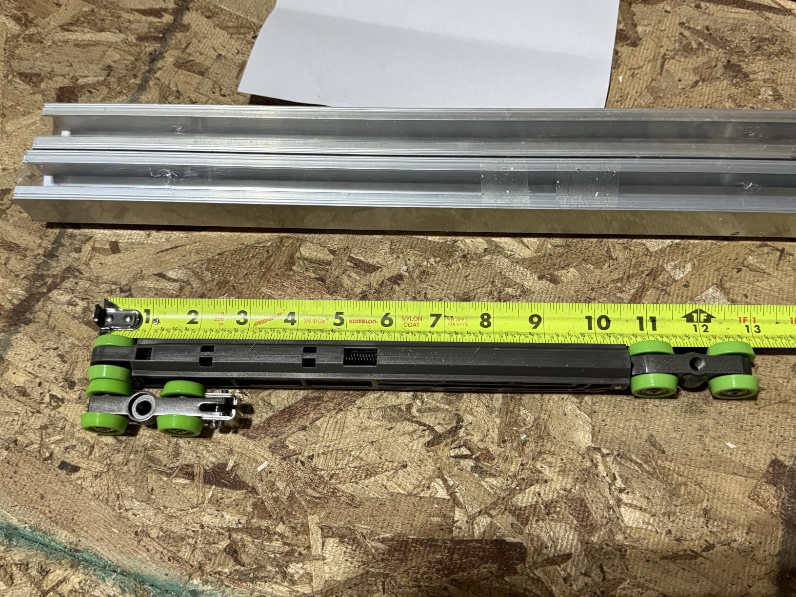 6FT/72in Sliding Pocket Door Track Kit - Aluminum(No Door) | Featuring Soft Close, Spring Rebound Function, Slide Smoothly Quietly customer photo 2