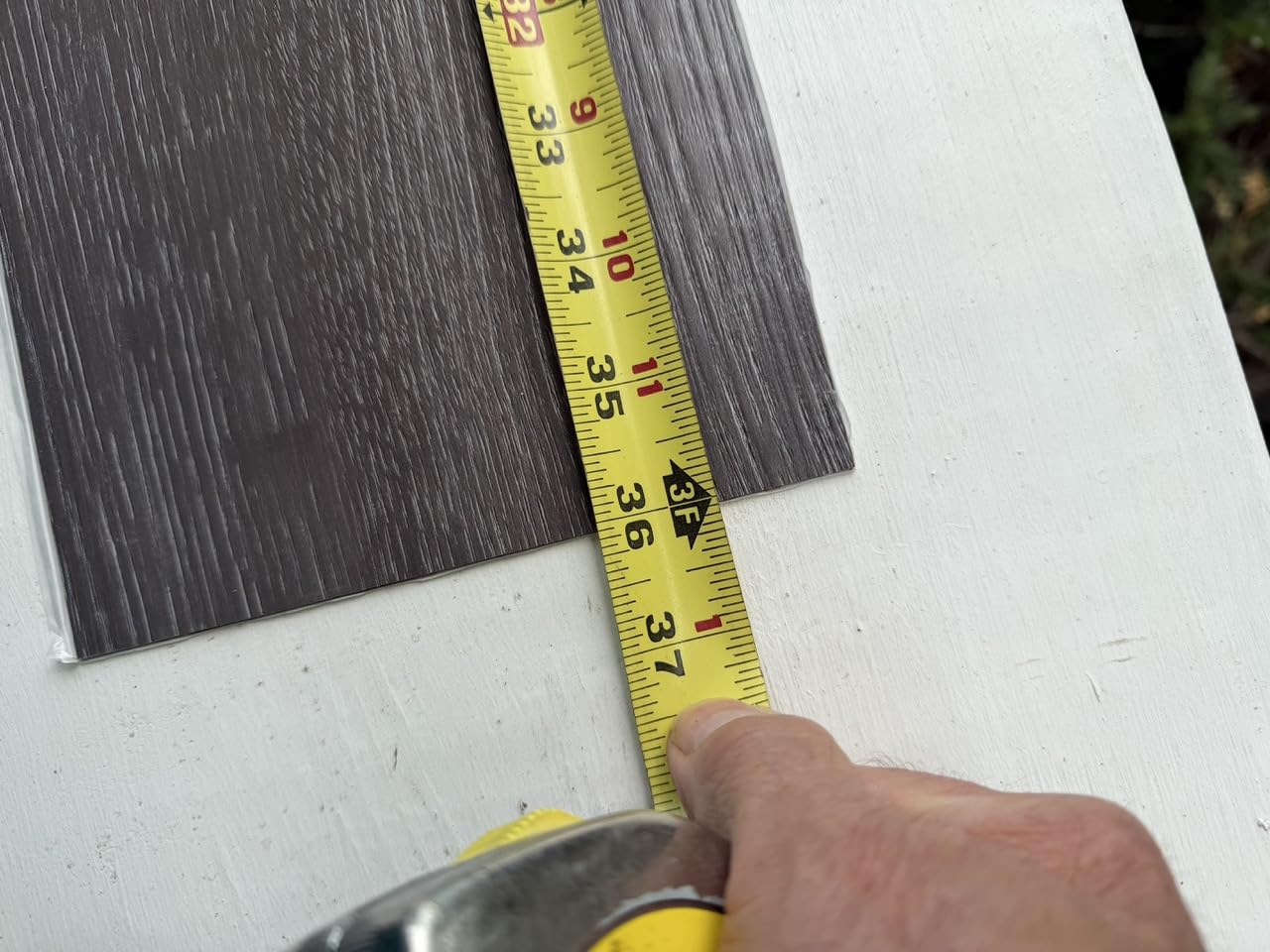 Peel and Stick Vinyl Plank Flooring, Honey Maple, 54 Sq.Ft | Peel and Stick Floor Tiles / Waterproof / Renter Friendly / DIY installation / Washroom / Hallway / Balcony customer photo 2