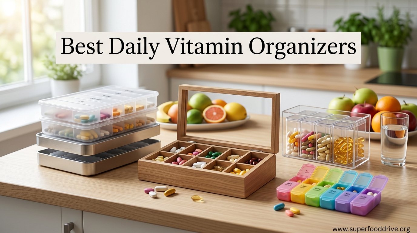 Best Daily Vitamin Organizers