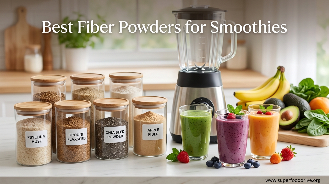 Best Fiber Powders for Smoothies