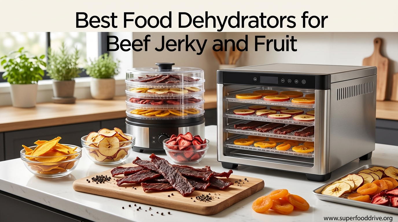 Best Food Dehydrators for Beef Jerky and Fruit