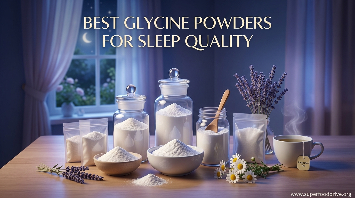 Best Glycine Powders for Sleep Quality