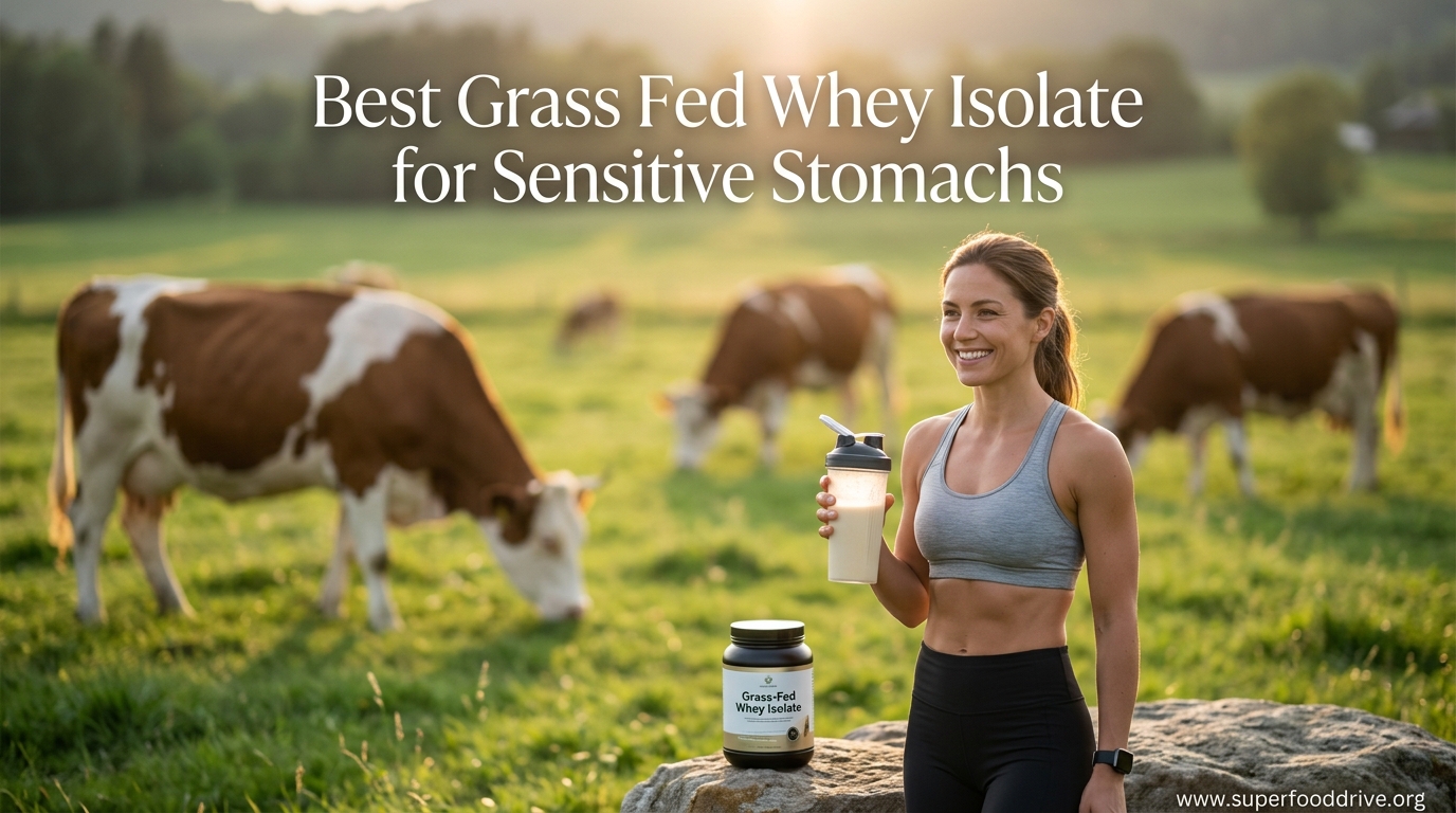 Best Grass Fed Whey Isolate for Sensitive Stomachs