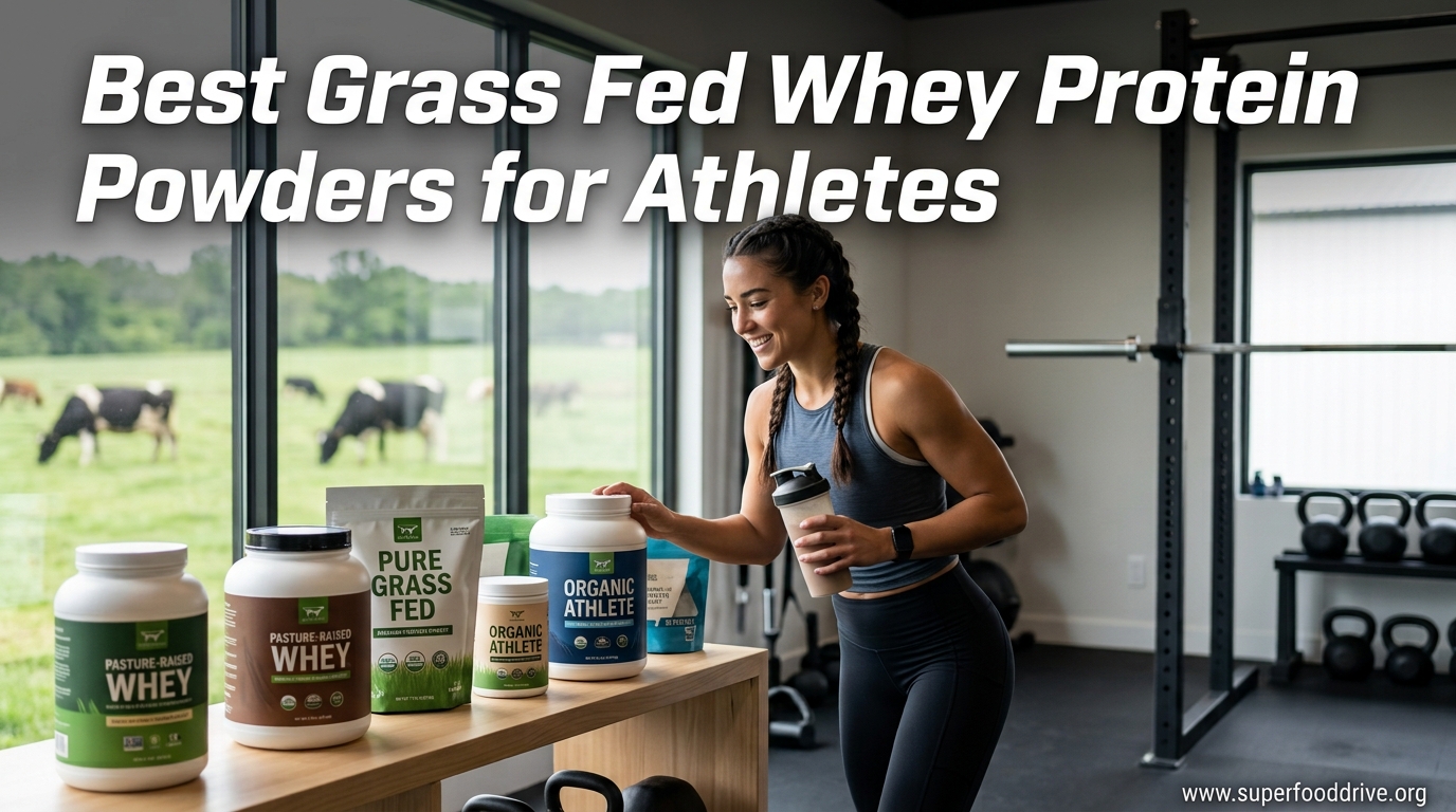 Best Grass Fed Whey Protein Powders for Athletes