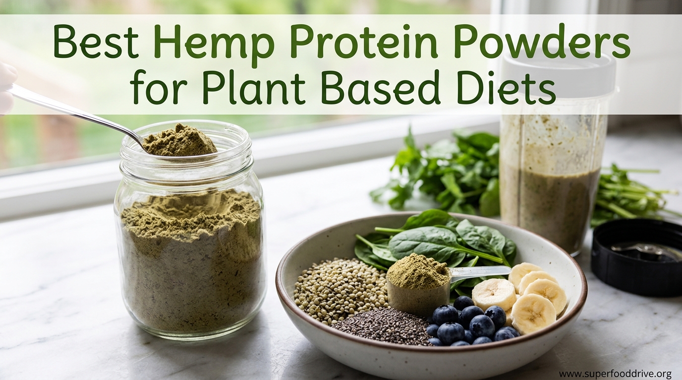 Best Hemp Protein Powders for Plant Based Diets