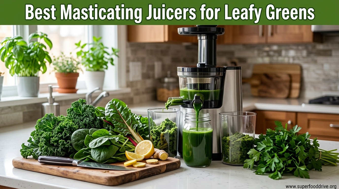 Best Masticating Juicers for Leafy Greens