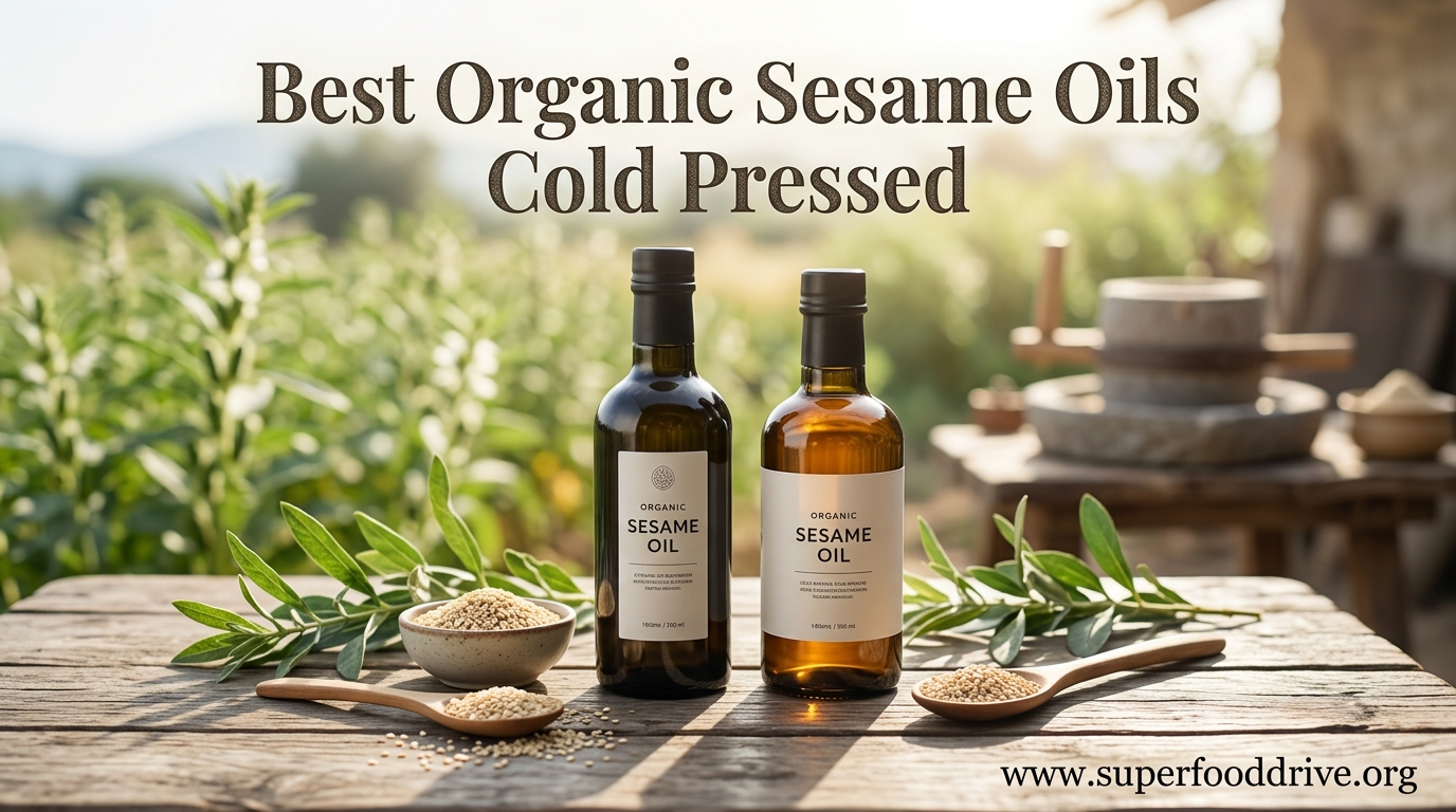 Best Organic Sesame Oils Cold Pressed