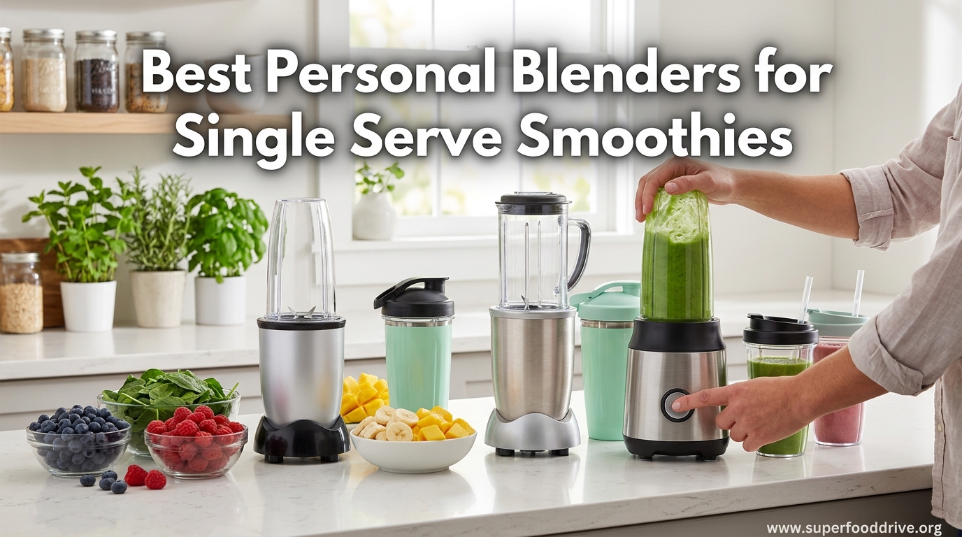 Best Personal Blenders for Single Serve Smoothies
