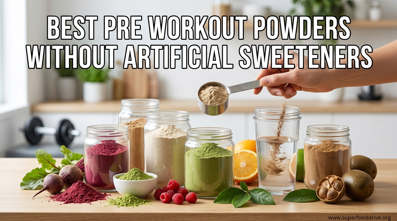 Best Pre Workout Powders Without Artificial Sweeteners