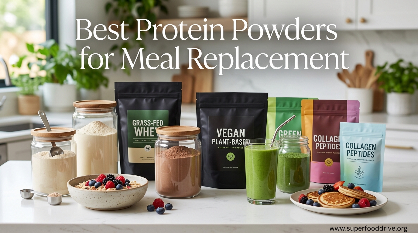 Best Protein Powders for Meal Replacement