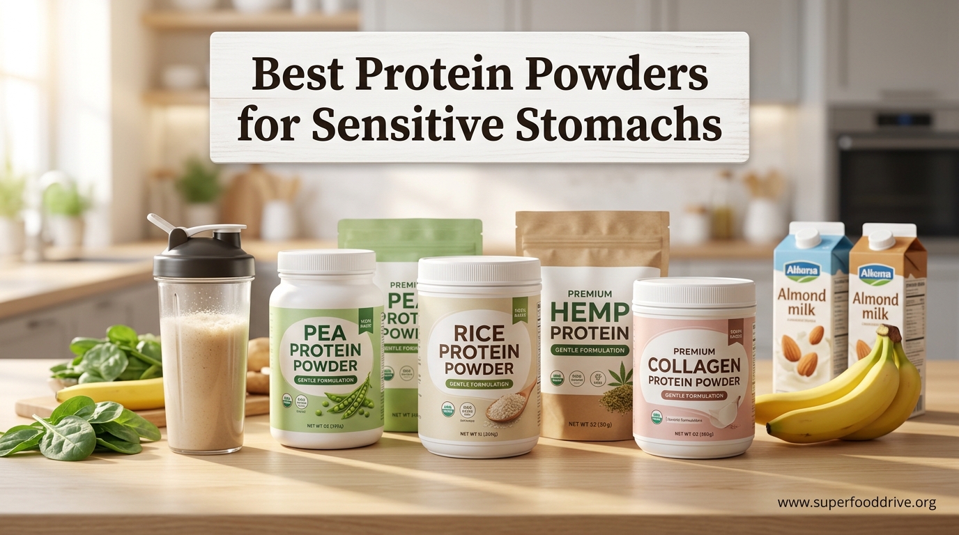 Best Protein Powders for Sensitive Stomachs