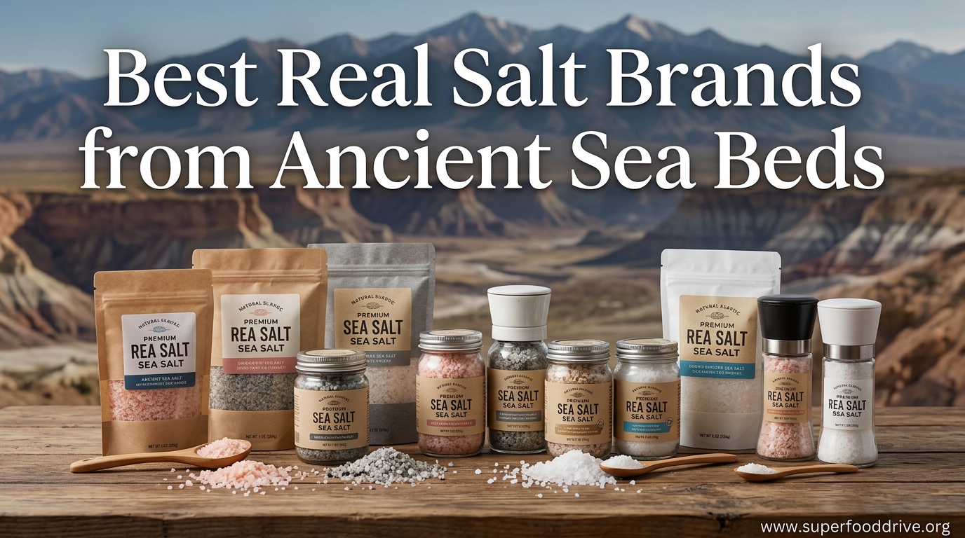Best Real Salt Brands from Ancient Sea Beds