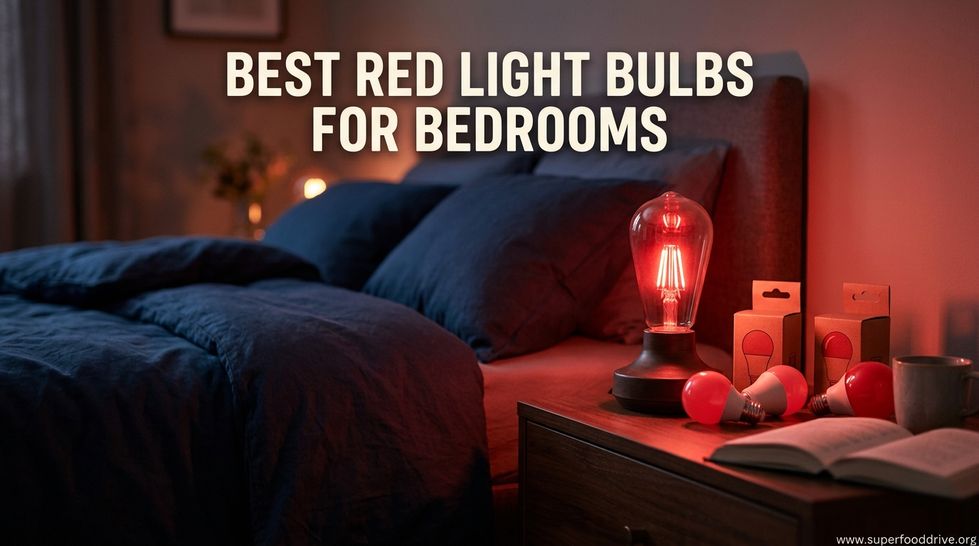 Best Red Light Bulbs for Bedrooms