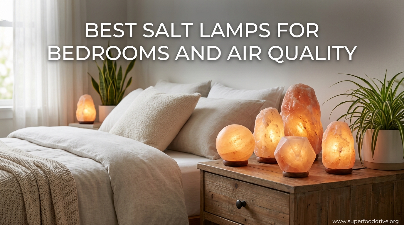 Best Salt Lamps for Bedrooms and Air Quality